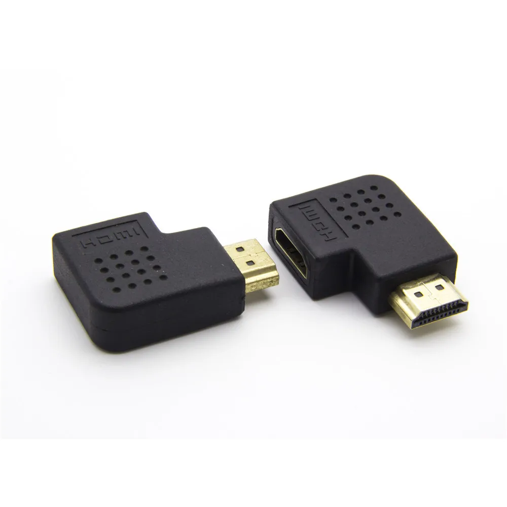 270 Degree Vertical Flat HDMI Male to Female Adapte