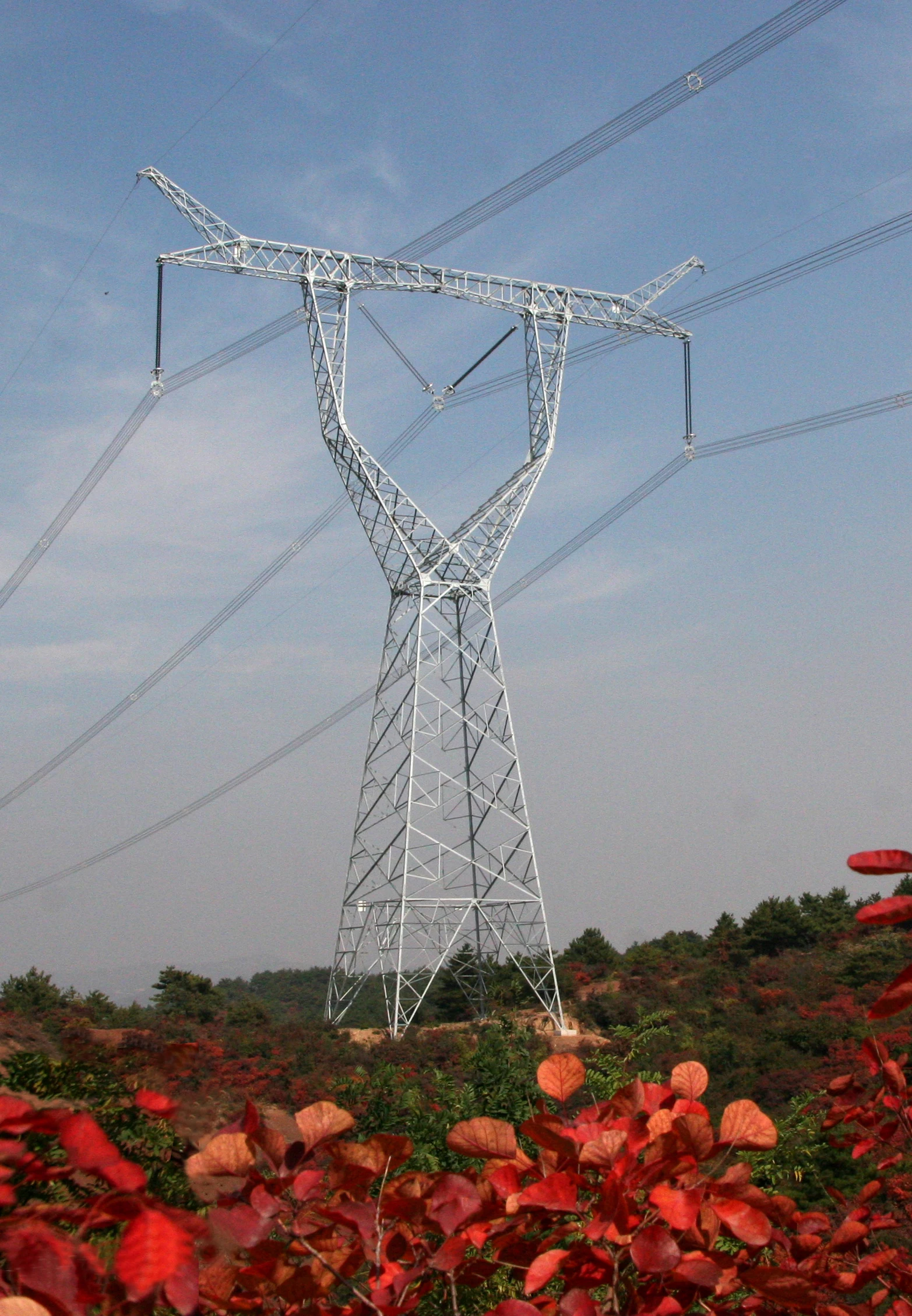 Good Quality Professional High Voltage Power Electric Transmission Tower For Sale