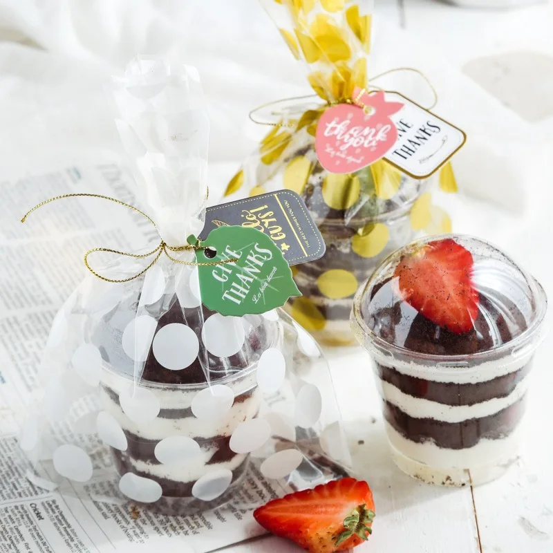 Custom Cookie Candy Bags Lollypop Bread Packing Plastic Bag