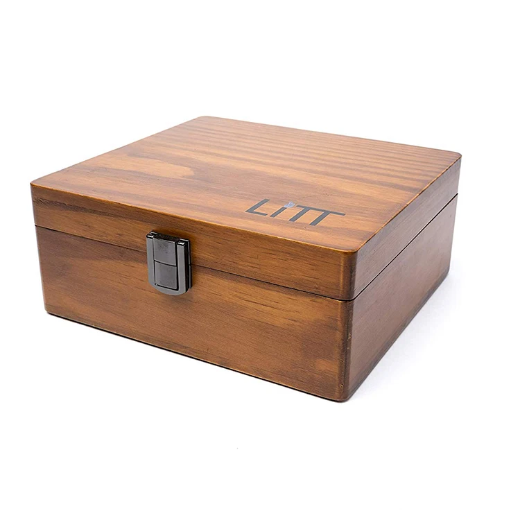 
Customizable Hot Selling Creative Pine Gift Wooden Jewelry Storage Box 