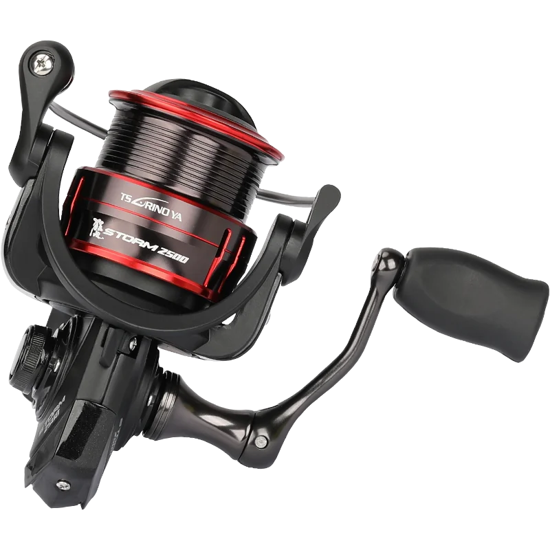 TSURINOYA Fishing Reel ST 2000S/2500S  Trout Spinning reel Ball bearing 8+1BB Corrosion resistant  shallow spool