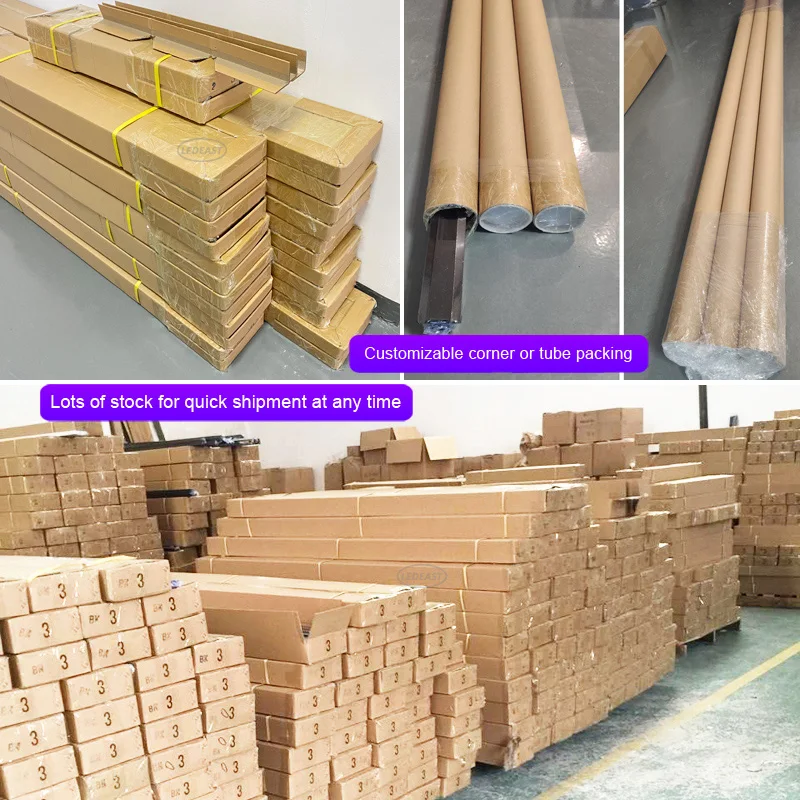 LEDEAST TR045 Built-in 3 Circuit Phase Track Rail Section 4 Pins Guide Rail Trackline For Shops Museums Made in Shenzhen