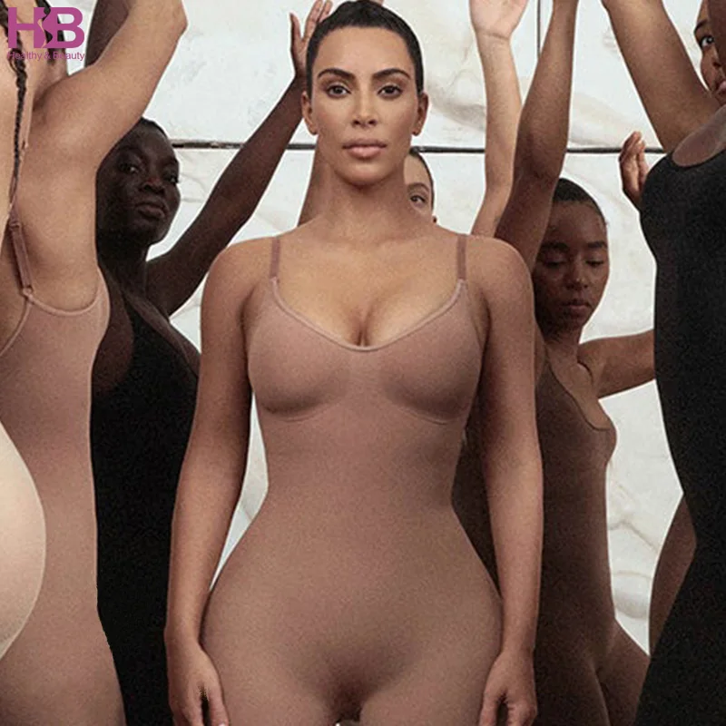 S-3XL Women Crotchless Full Body Shaper Slimming Underwear Tummy Control Shapers Butt Lifter Corset Bodysuit Shapewear