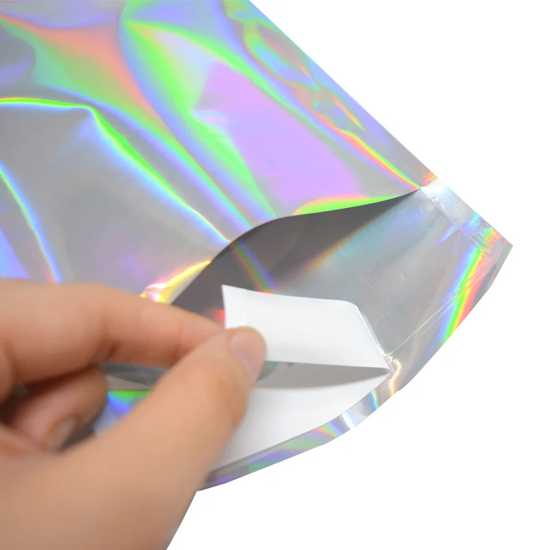 Laser aluminum foil plastic mail bags Mailing bags