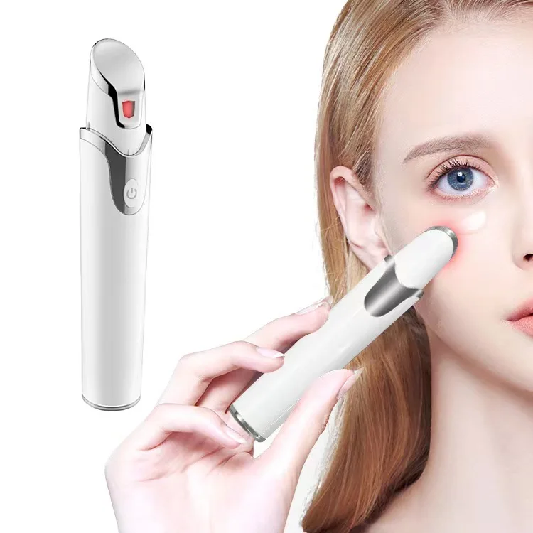 The New Arrival Facial Device Skin Care Tools Red Light Device Massage Eye Facial Massager Eye Massager Pen
