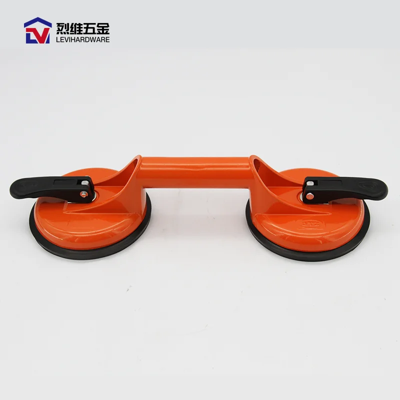 LEVI Manual Vacuum Lifter Glass for Moving Glass or Tile, Heavy Duty Vacuum Glass Suction Cup  for Car Use