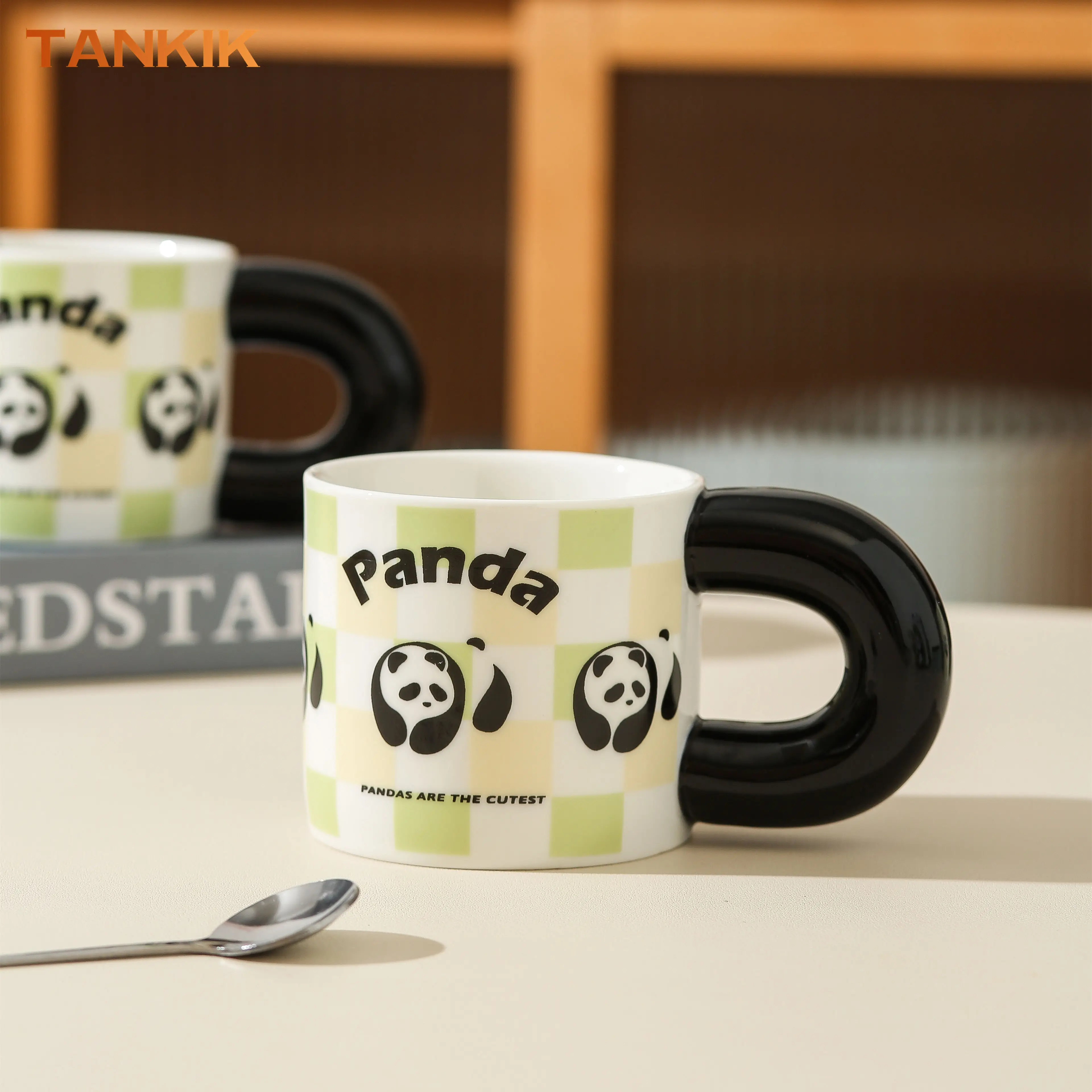 NORDIC Animal Zoo Cute Cups NEW Panda Cute Cartoon Children Friend Gift PORCELAIN GIFT CUP MUG Panda CERAMIC MUG