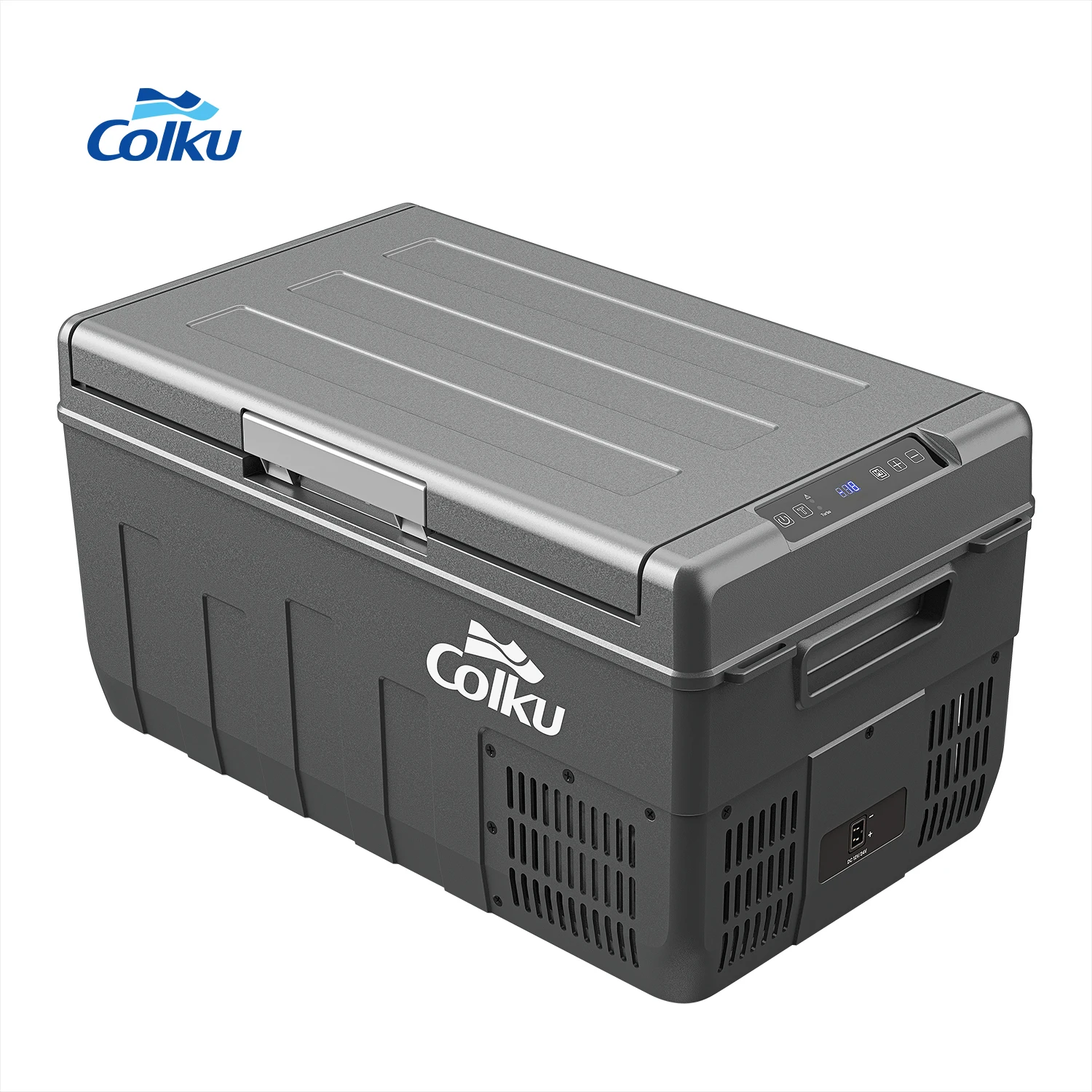 Colku TF20 Dc 12v 24v car fridge 20L Camping electric Cooler box portable compressor Truck refrigerator