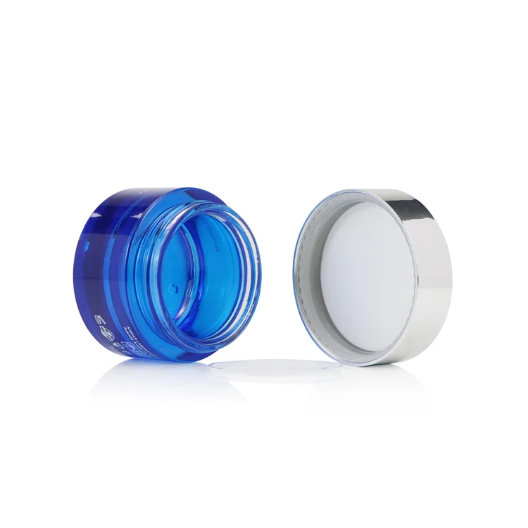 Custom 30ml флакон с пипеткой 15 г 50 баночка для крема лица толстым дном косметическая упаковка стеклянная