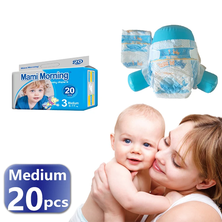 A grade cheap price loose baby diapers bulk packing compressing in bales