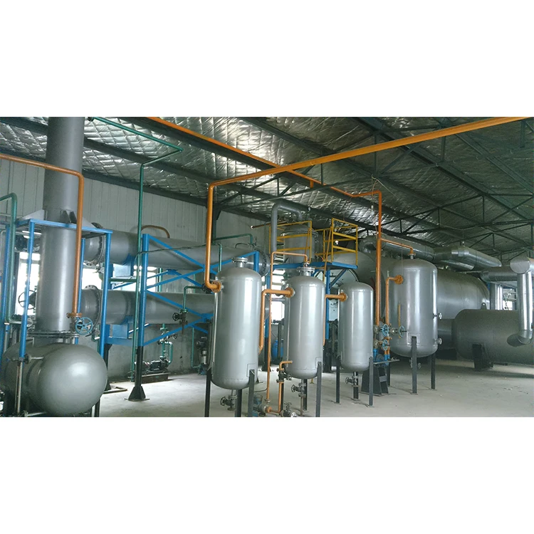 Hot Selling Good Quality Tire Plastic Intermittent Type Oil Refining Equipment