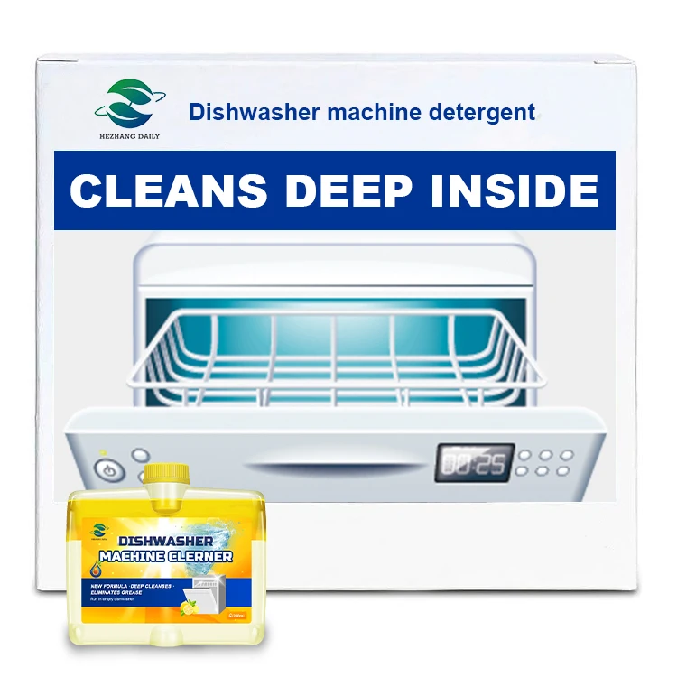 Best Selling Dishwasher Machine Cleaner Eco Friendly Dishwasher Cleaner Liquid For Dishwashers