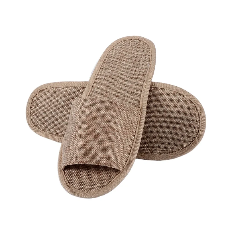 200g Large Hotel Bathroom Slippers With Eva Sole Wholesale For Women