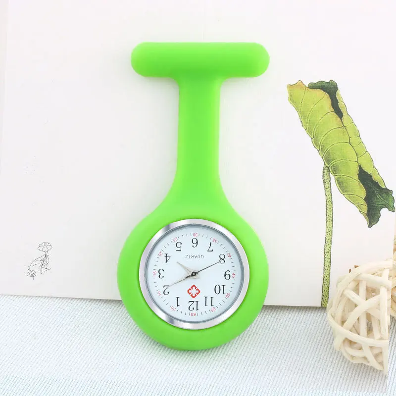  Multi Color Quartz Watch Women Breast Pockets Nurses Fob Brooch