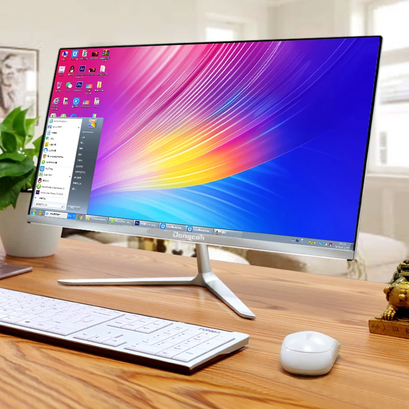 Дешевый настольный ПК AIO Core i3 i5 i7 моноблочный компьютер все в одном 19 дюймов 1K