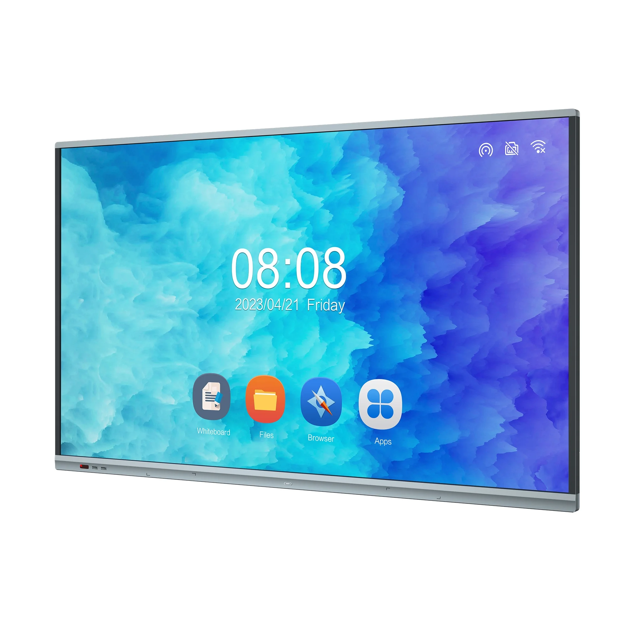 Electronic Interactive board 55 75 85 inch Video conference system all in one tablet computer 4K HD training teaching Classroom