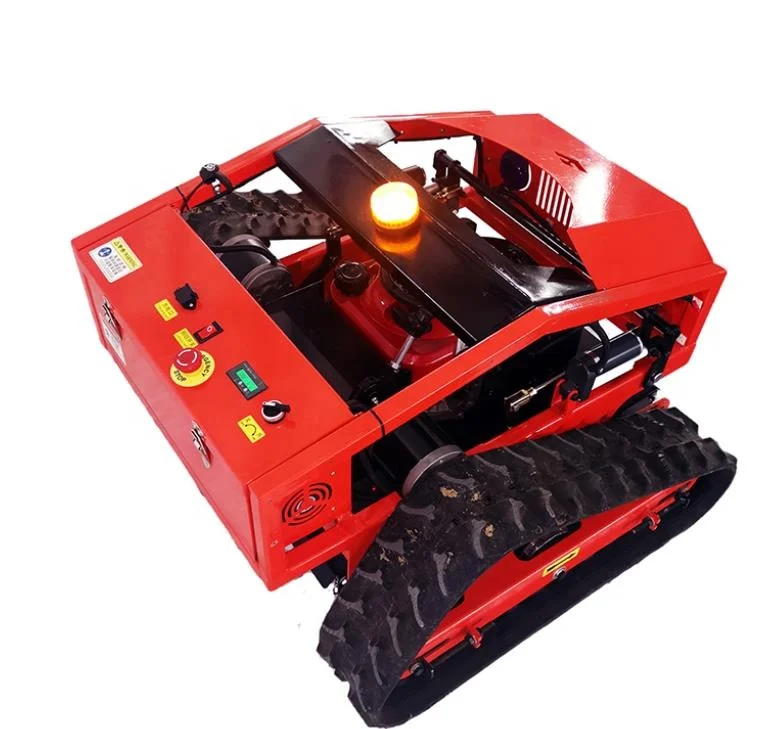 Cordless Garden Tool Gasoline Remote Control Lawn Mower With High Efficiency