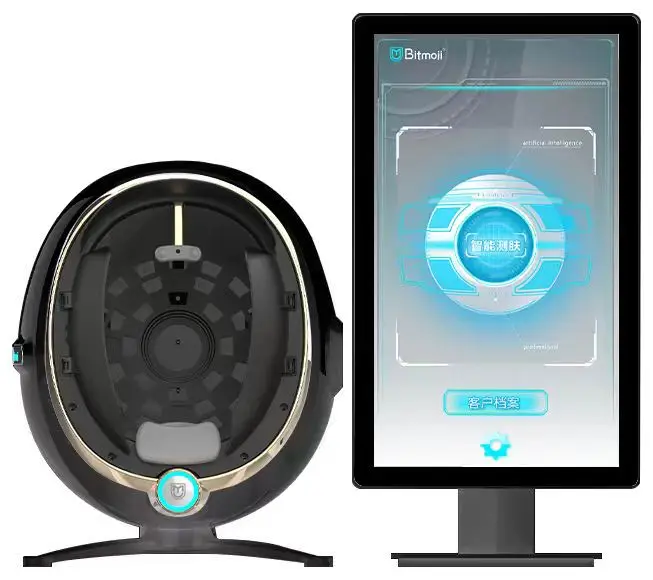 2024 Professional Wrinkle Analysis Skin Scanner Smart 3d Facial Skin Analyzer Machine Skin Analysis Machine For Face