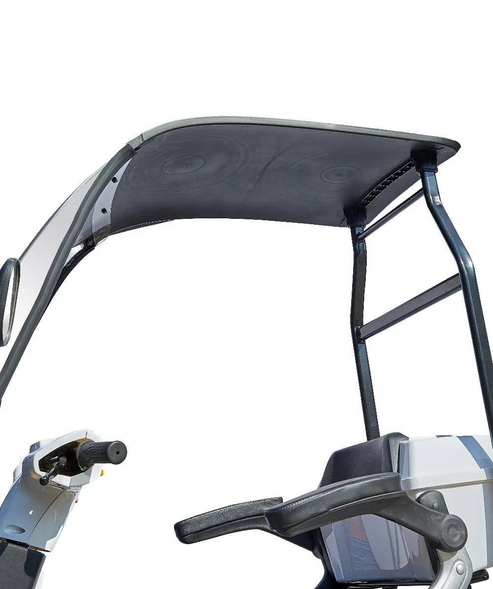 3 Wheels Electric Power Mobility Scooter Tricycle with Roof for Elderly Adult Outdoor Use