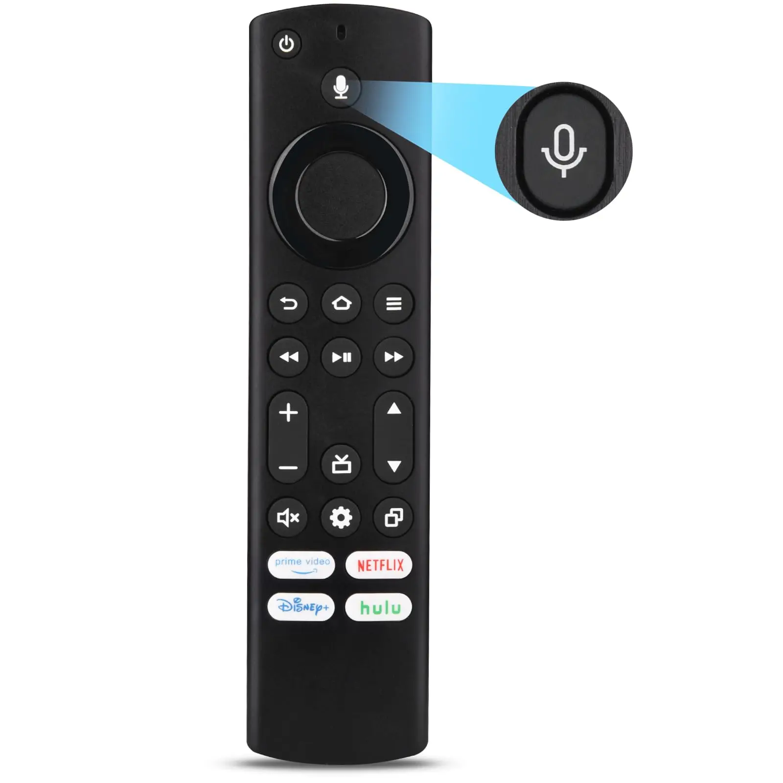 Fire Tv Stick With Alexa Voice Remote For Amaz-Zon For Insignia and For Pioneer Smart TV,with 4 Shortcuts Prime Video Netf