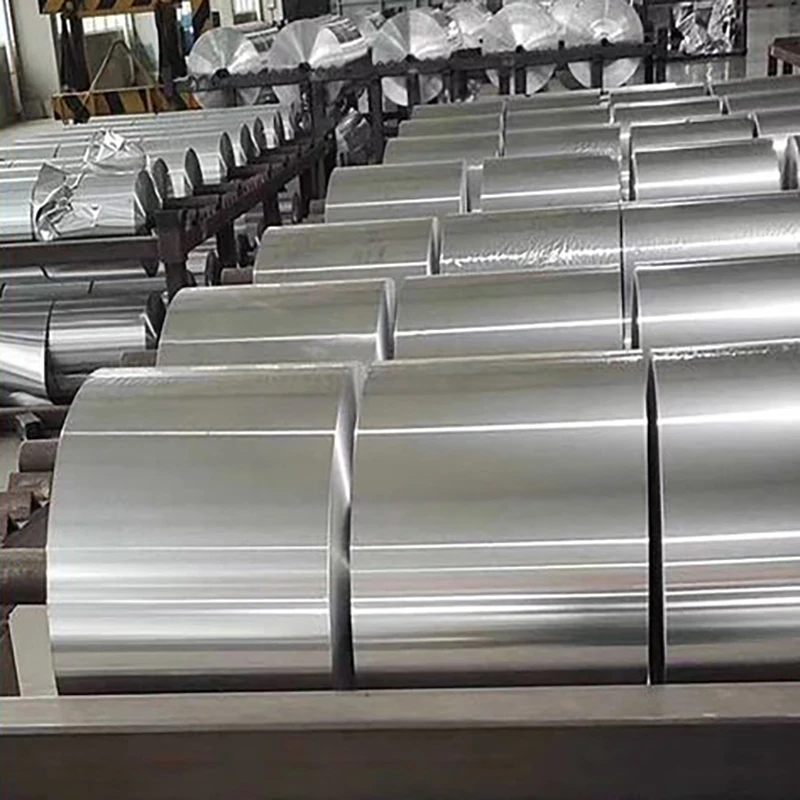 Customized Ultra-thin 6mic 7mic 1235 O Aluminum Foil 1250mm Wide Metal Paper