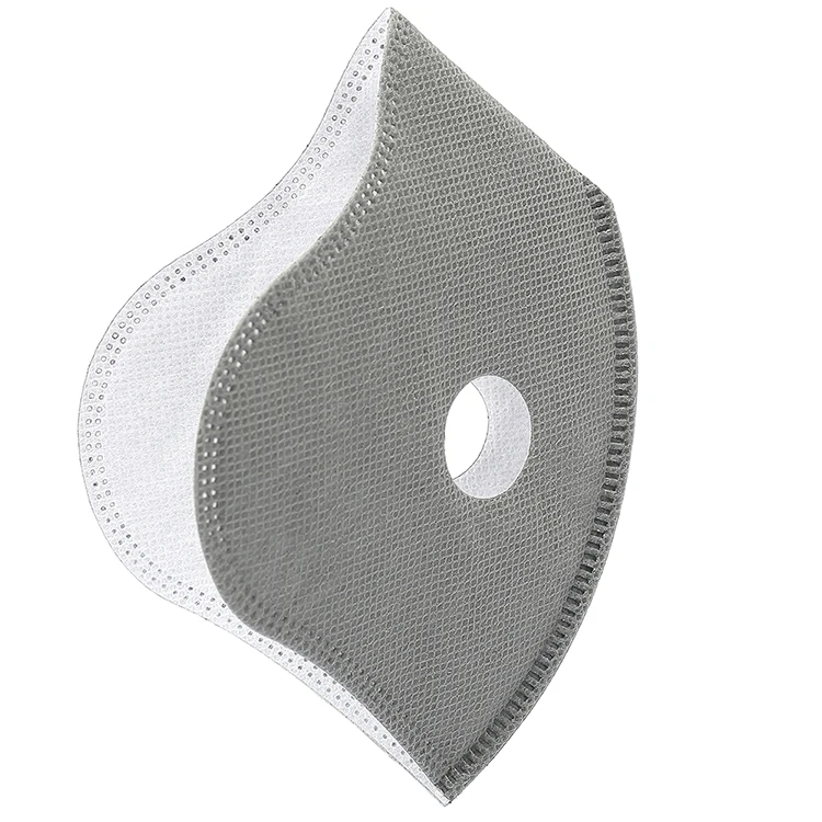5 слоев PM2.5 Спортивная маска для лица фильтр с активированным