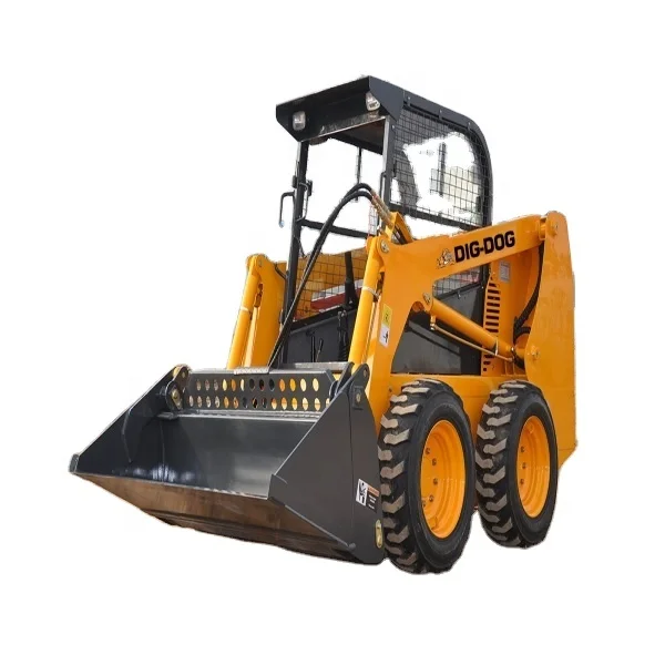 High Mini Skid Steer Loader  Hydraulic type With Unique Working  Power/ Earth Workig Machine For Sale Cheap Online