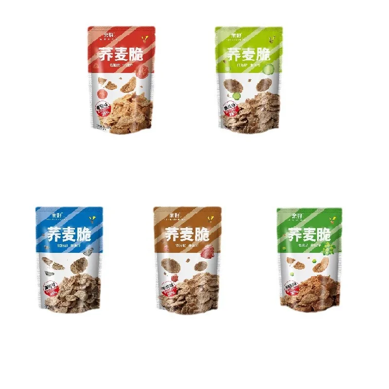 Qinhao 50g buckwheat crispy buckwheat guoba low fat non fried fitness snacks leisure snacks