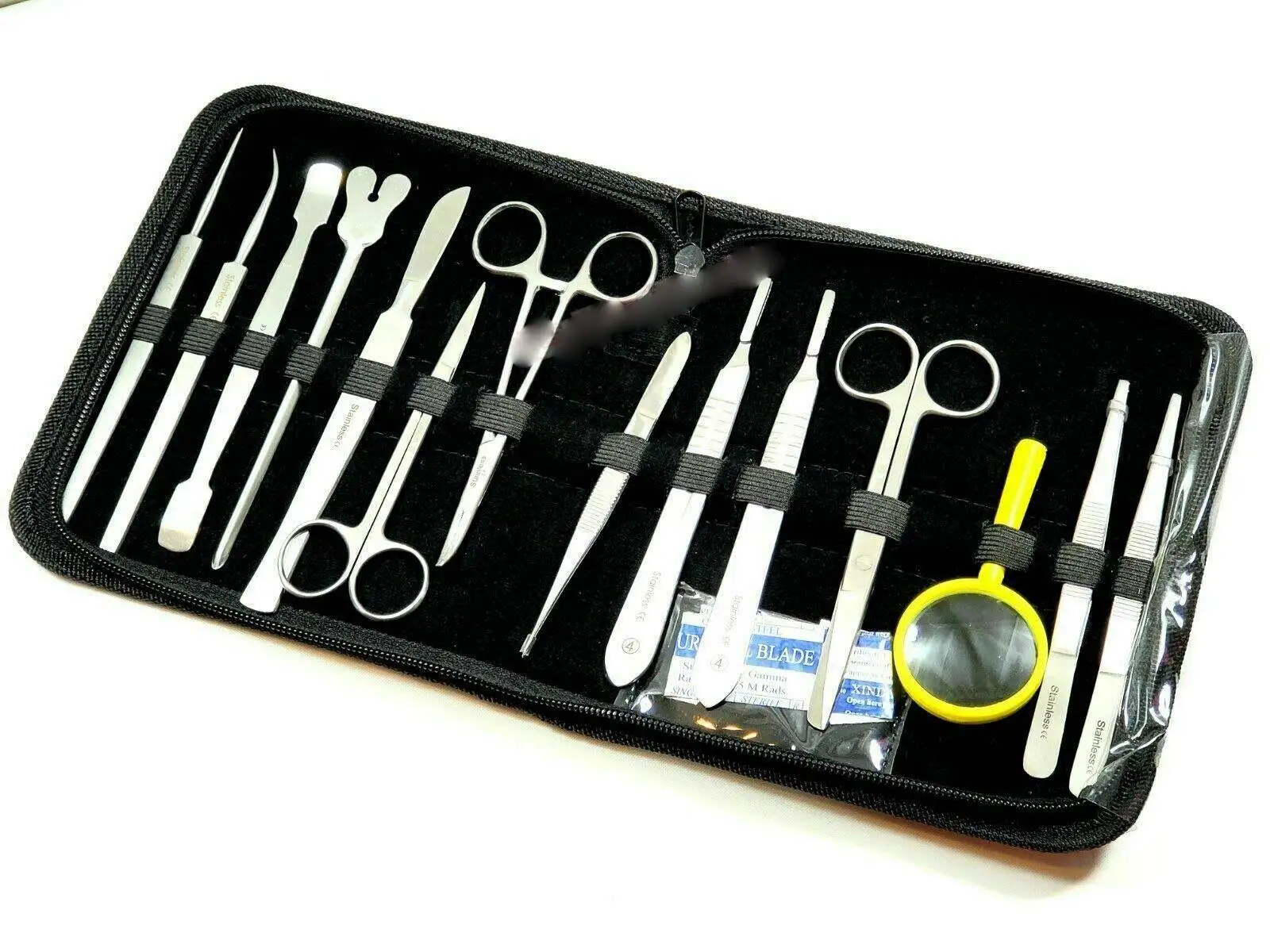 44Pcs Advanced Dissection Dissecting Kit Medical Biology & Veterinary Students Anatomy Lab Botany Animal Frog Dissecting Kit