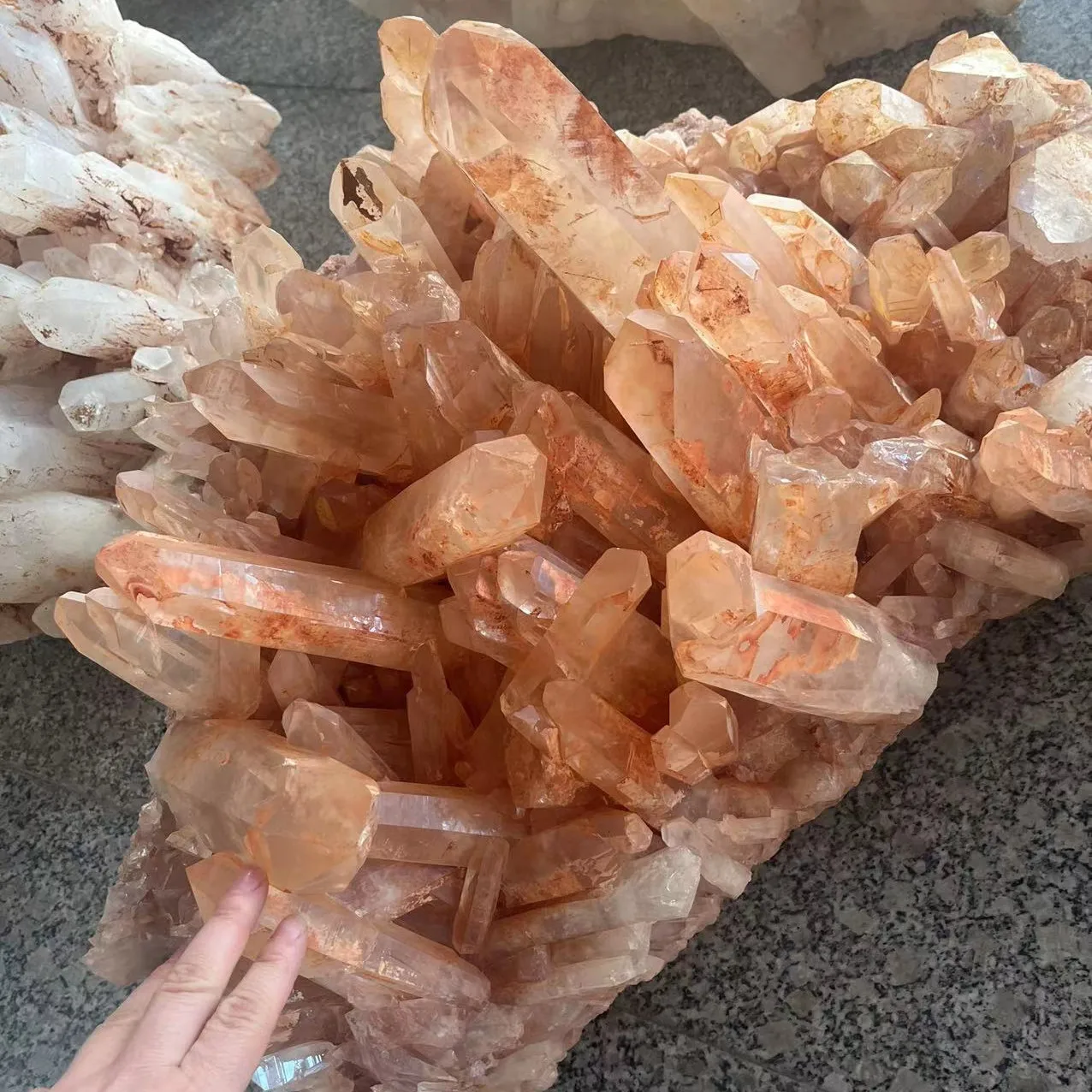 Bulk Wholesale Raw Rock Stone Large Clear Quartz Clusters Healing Rough Quartz Large Crystal Clusters