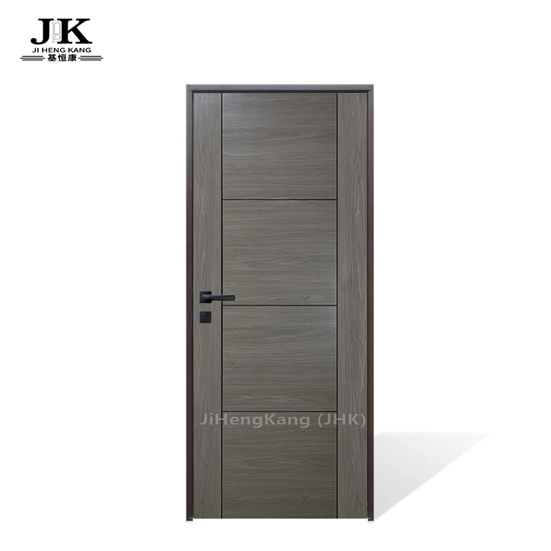 JHK-MD16 композитный интерьер комнаты меламиновая ламинированная деревянная дверь без краски водонепроницаемая