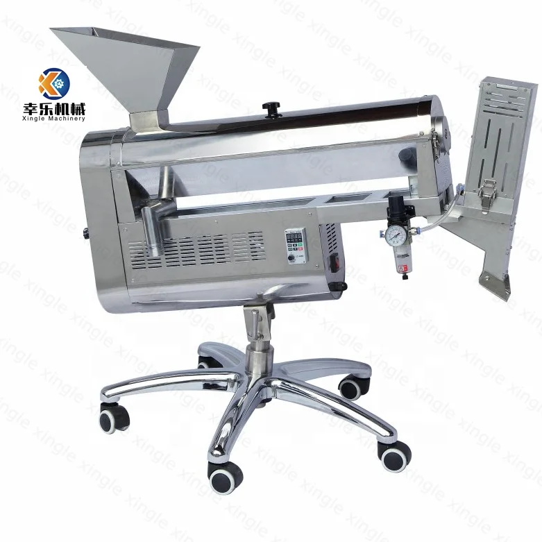 Mini Quick Filling Structure Filler Saving Space Vibrating  Polishing Dedusting Machine Supplie Deduster