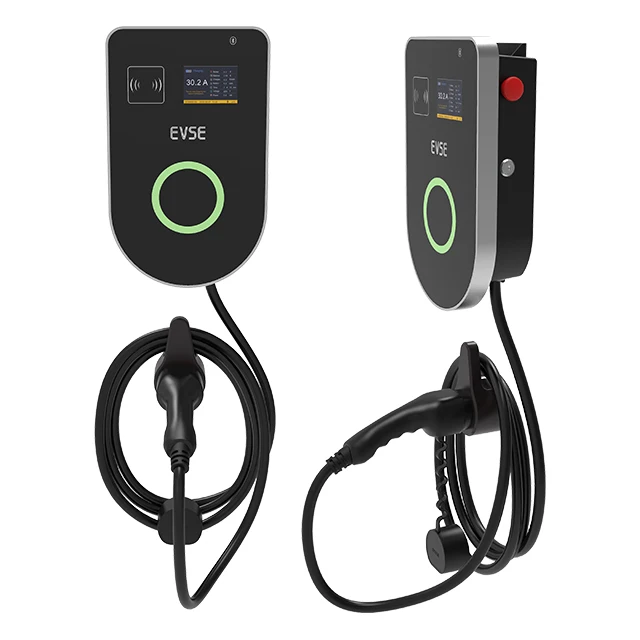 Electric Car EV Charger Adapter 11Kw Cable Level 2 Intelligent Charging Piles Wallbox 7kw Dc Charging Station with 3 phase