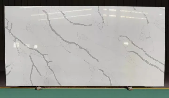 Artificial sky blue artificial quartz,polyester resin artificial quartz stone