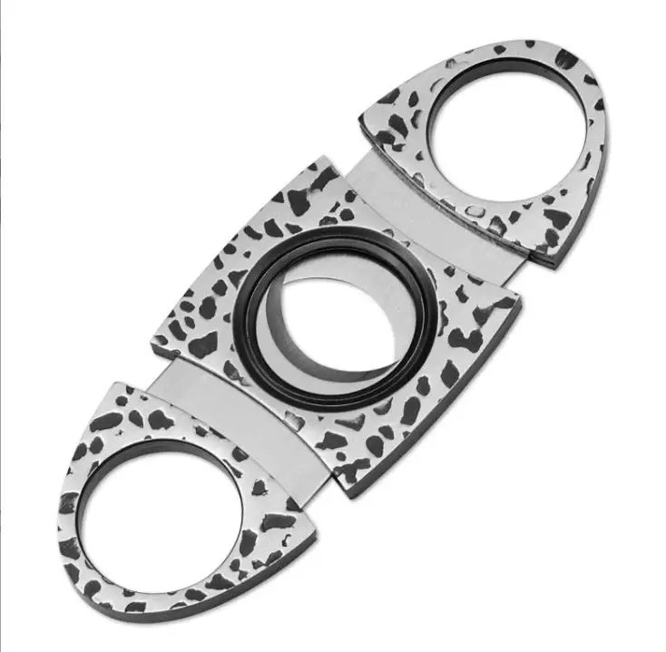 Cigar Scissors Stainless Steel Double-edged Cigar Cutter Sharp Hole Opener Tobacco cutter