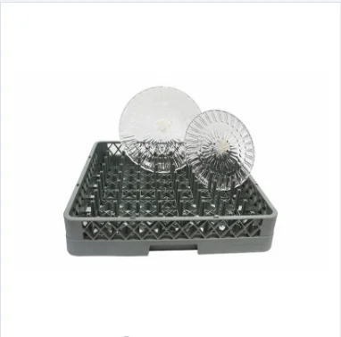 Restaurant kitchen bar equipments plastic compartment dish plate wine glass drying rack