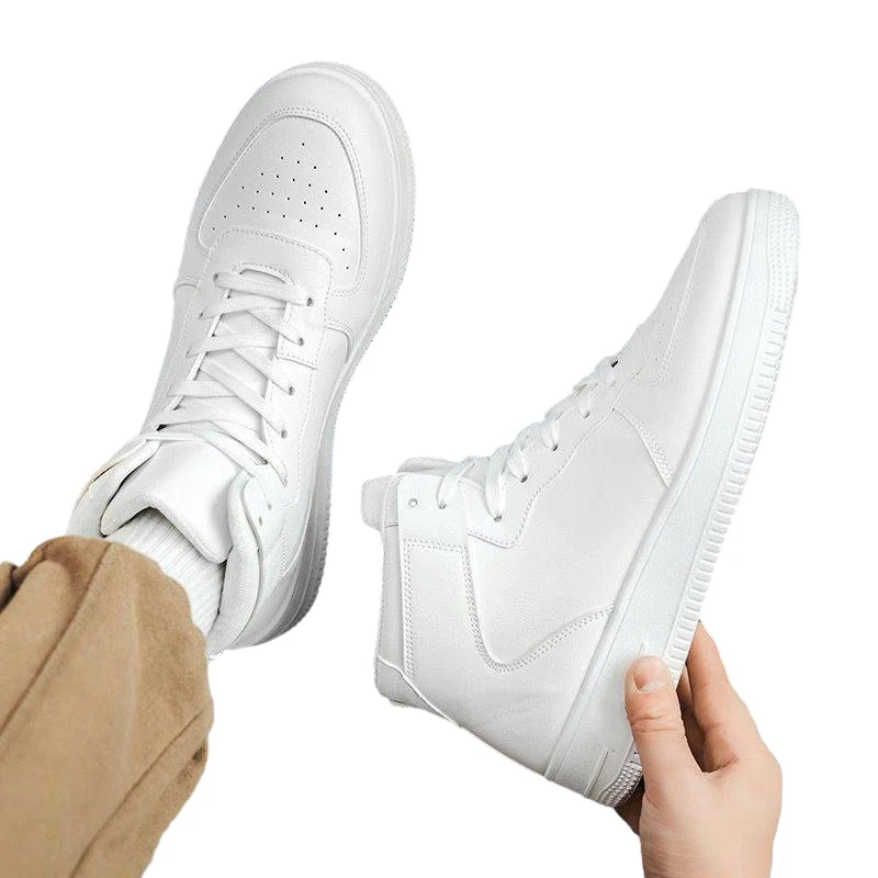 New fashion trendy mens sneakers China manufacturers custom design walking style platform spot sneakers shoes