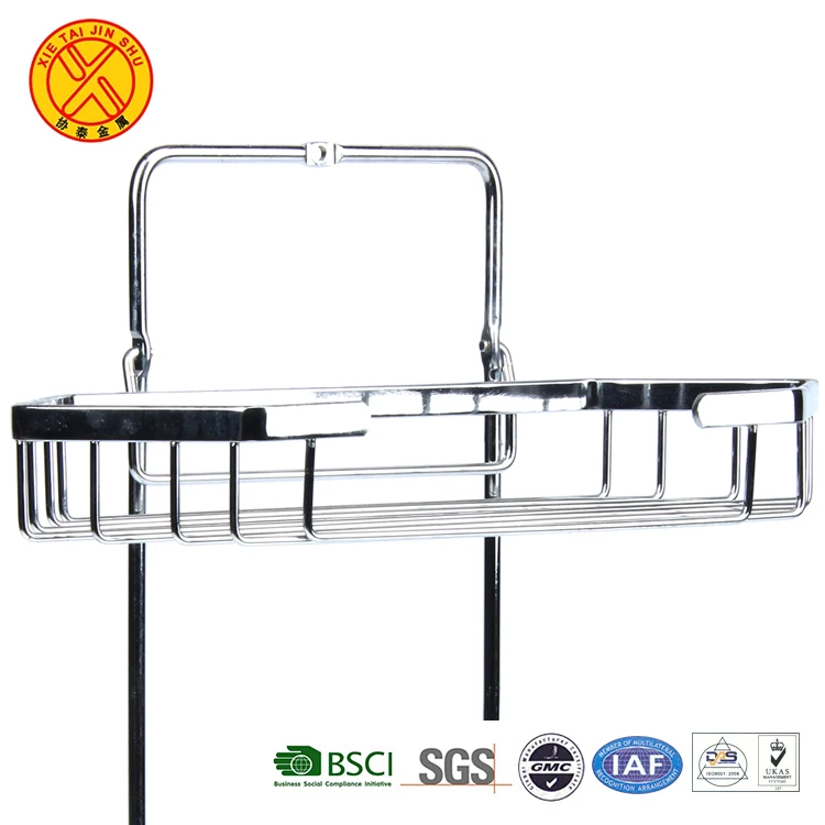 Excellent quality bathroom stainless steel metal towel rack bath shelf