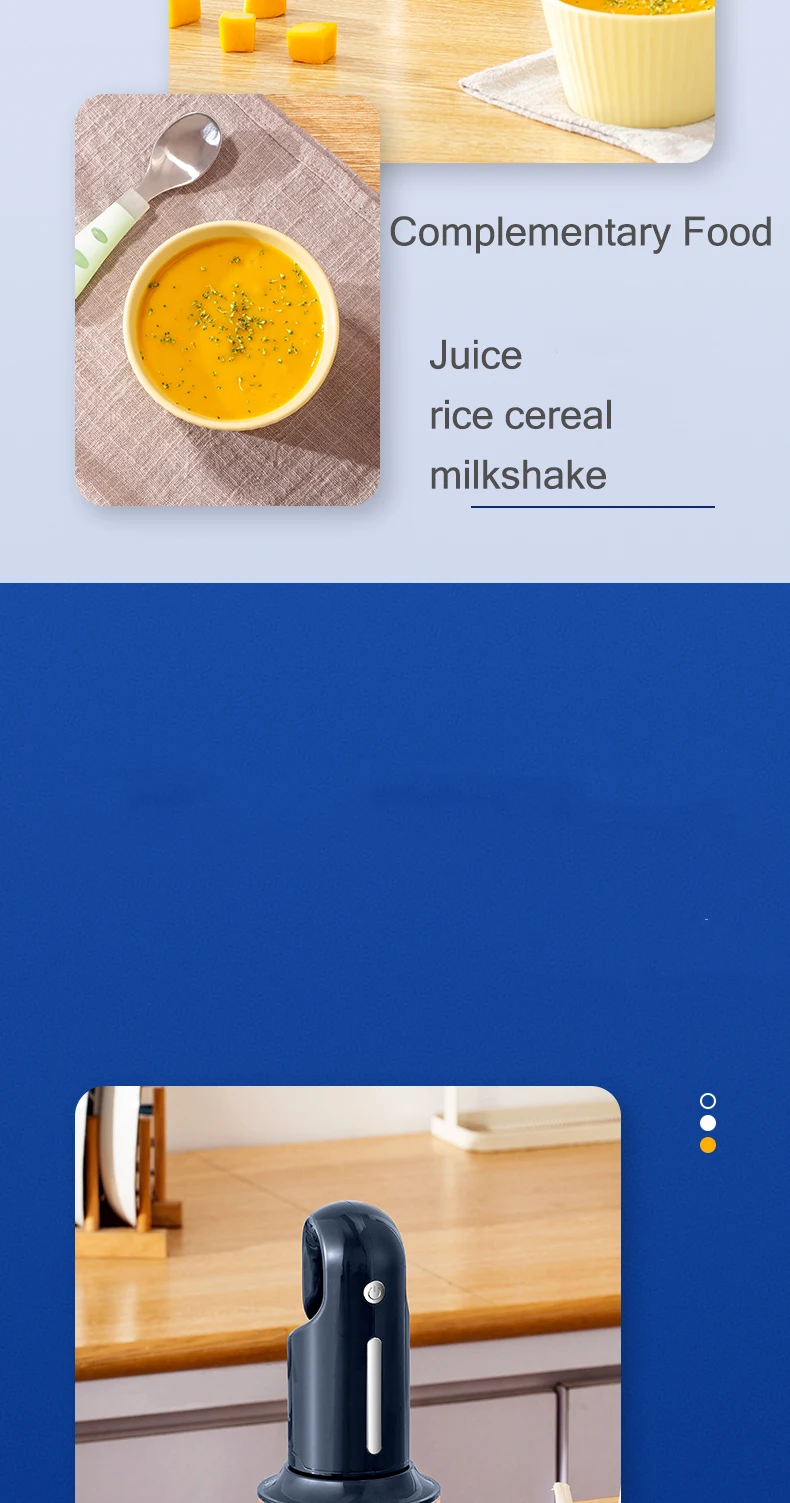 New factory custom egg mixer hand mixer 300ml multi-function portable meat grinder