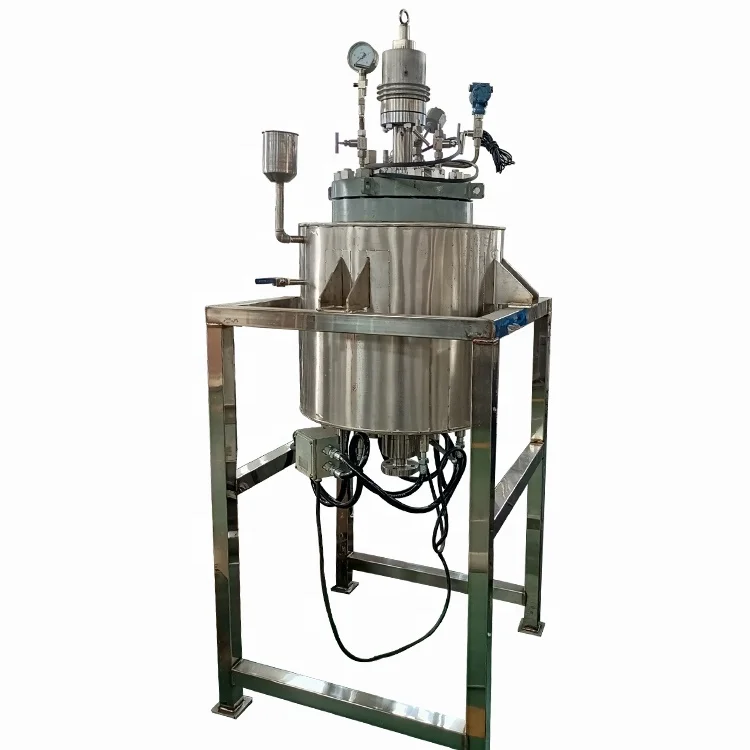 Borui 500L Electric Heating Liquid Mixing Tank Reactor with Agitator