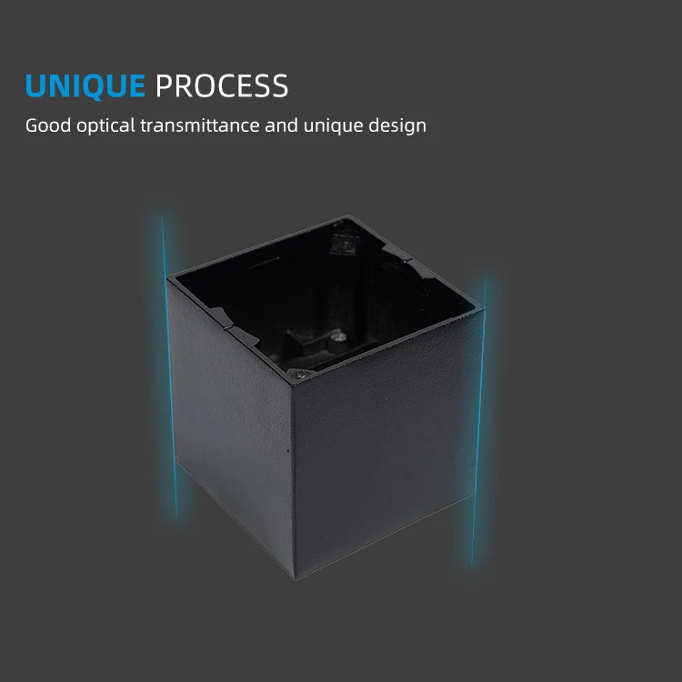 Allway SKD European Style Surface Mount Light Kit Dimmable Downlight Frame Square Fitting Led Ceiling Grille Downlight Housing