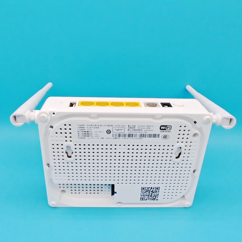 F670L с 4GE + 1POT 2USB 2 4G и 5G гарантия качества волоконно-оптический интернет-Модем Wifi Rout GPON ONU ont F673av9