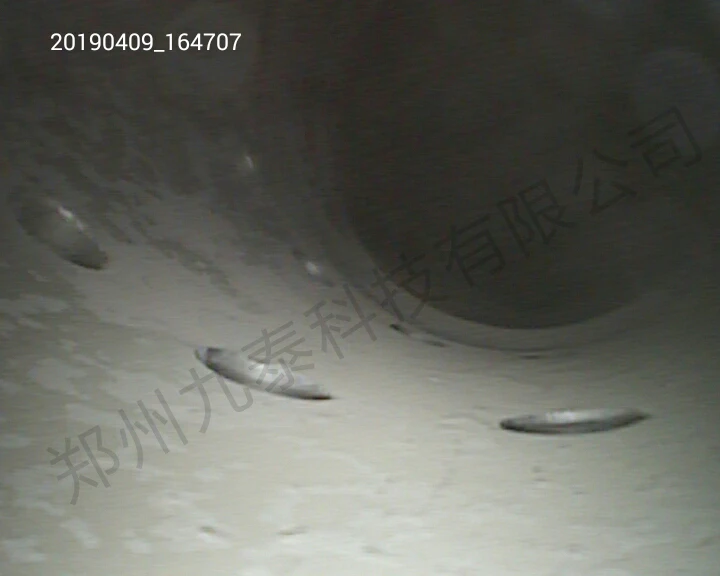 Waterproof Pipe Inspection System Industrial Drain Pipeline Push Rod Borescope Pan Tilt Camera