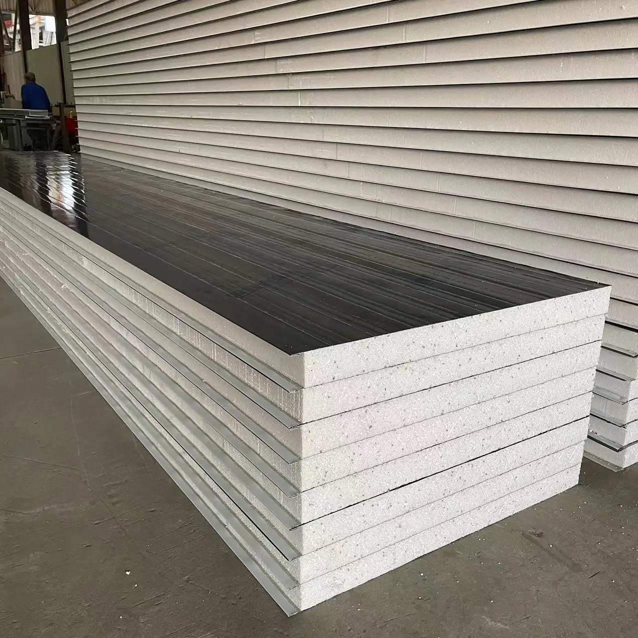 Factory wholesale price Warehouse Foam Structural Insulation Board Roof Wall Eps Sandwich Panels