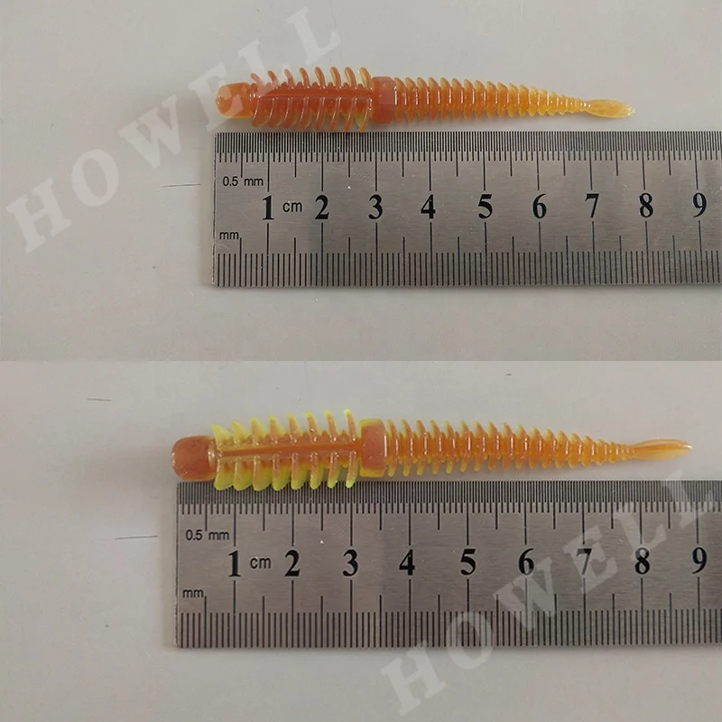 OEM worm bait needle 80mm 90mm Jig Head artificial soft plastic worm grub hair tail fishing lure