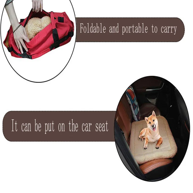 Soft Dog Bed Washable Anti-slip Warm Pet Bed Mattress For Dogs And  Cat Sleeping