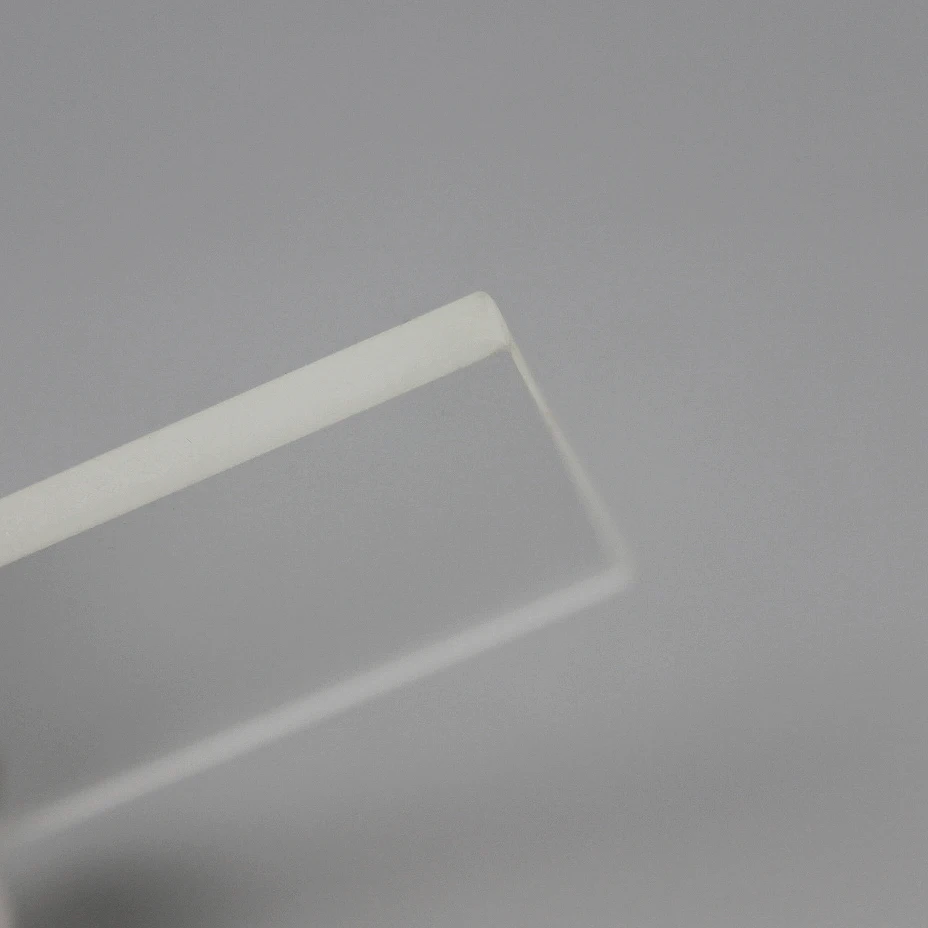 Good quality hotsell optical large square quartz glass plate