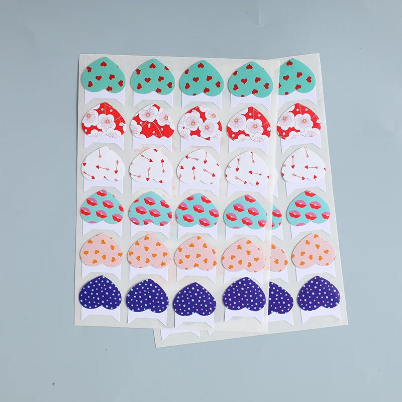 Mixed Color Custom Decorative Transparent PVC Self-Adhesive Photo Corner Stickers