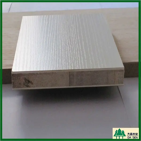 18mm to 45mm Melamine MDF + Block Board/Blockboard for Door
