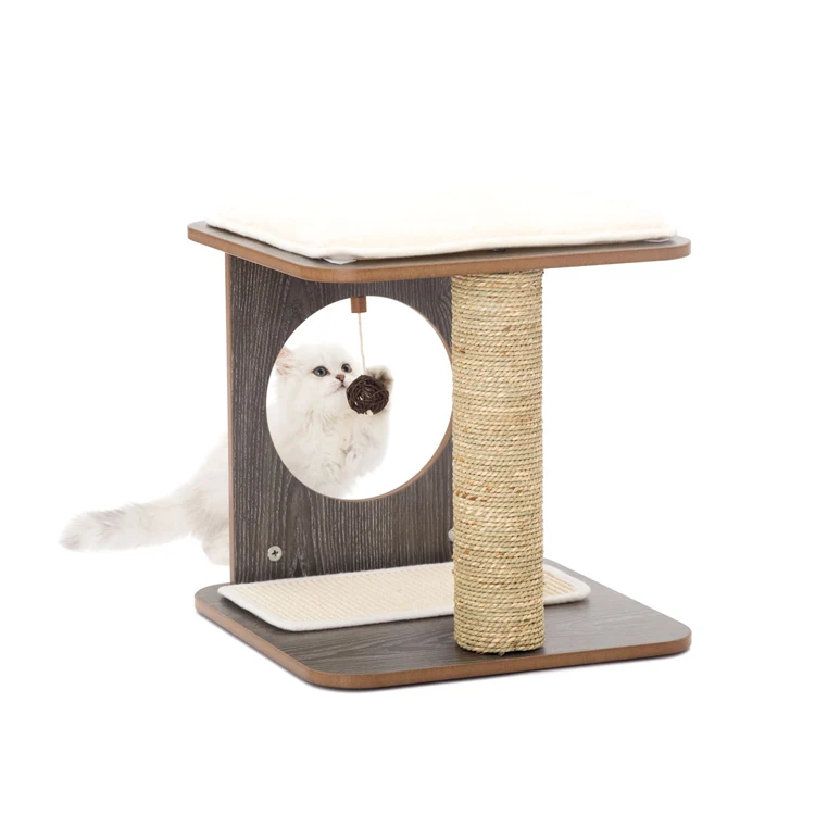 Modern Fashion Sisal Mat Cat Scratcher Toy Cat Scratcher Post For Baby Cats